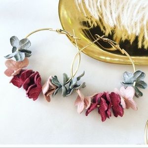 BOGO Flora Hoop Earrings